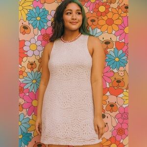 Speechless Ivory Lace Dress